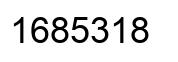 Número 1685318 imagen negro