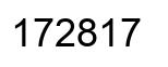 Número 172817 imagen negro