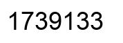 Número 1739133 imagen negro