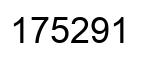 Número 175291 imagen negro