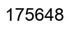 Número 175648 imagen negro