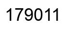 Número 179011 imagen negro