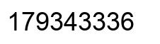 Número 179343336 imagen negro