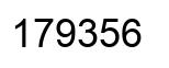 Número 179356 imagen negro