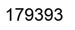 Número 179393 imagen negro