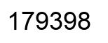 Número 179398 imagen negro