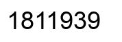 Número 1811939 imagen negro