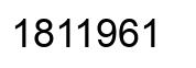 Número 1811961 imagen negro