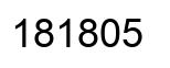 Número 181805 imagen negro