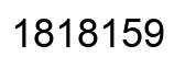 Número 1818159 imagen negro
