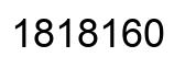 Número 1818160 imagen negro