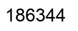 Número 186344 imagen negro