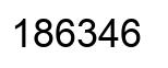 Número 186346 imagen negro