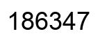 Número 186347 imagen negro