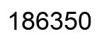 Número 186350 imagen negro