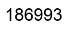 Número 186993 imagen negro
