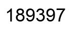 Número 189397 imagen negro
