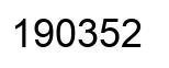 Número 190352 imagen negro