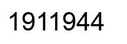 Número 1911944 imagen negro