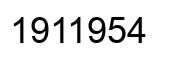 Número 1911954 imagen negro