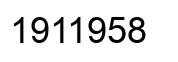 Número 1911958 imagen negro