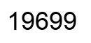 Número 19699 imagen negro