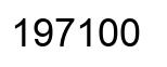 Número 197100 imagen negro
