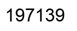 Número 197139 imagen negro