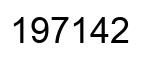Número 197142 imagen negro