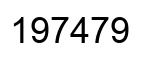 Número 197479 imagen negro
