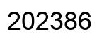 Número 202386 imagen negro
