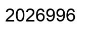 Número 2026996 imagen negro