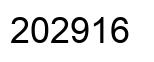 Número 202916 imagen negro