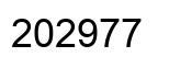 Número 202977 imagen negro