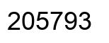 Número 205793 imagen negro