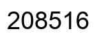 Número 208516 imagen negro