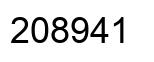 Número 208941 imagen negro