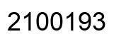 Número 2100193 imagen negro