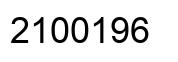 Número 2100196 imagen negro