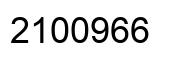 Number 2100966 black image