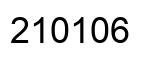 Number 210106 black image