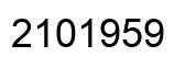 Número 2101959 imagen negro