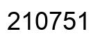 Número 210751 imagen negro