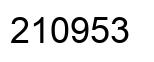 Número 210953 imagen negro