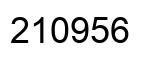Número 210956 imagen negro