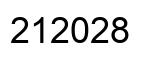 Número 212028 imagen negro