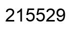 Número 215529 imagen negro