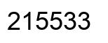 Número 215533 imagen negro