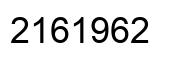 Número 2161962 imagen negro