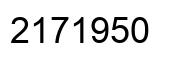 Número 2171950 imagen negro